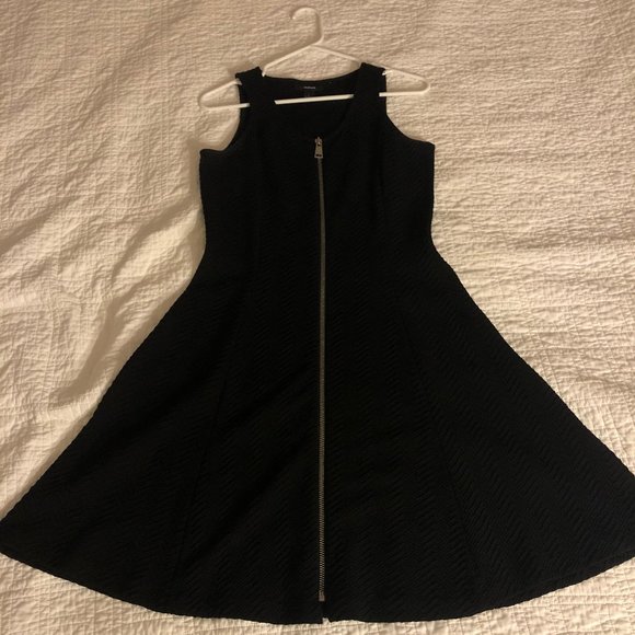 Zipped Midi Dress - Picture 1 of 3